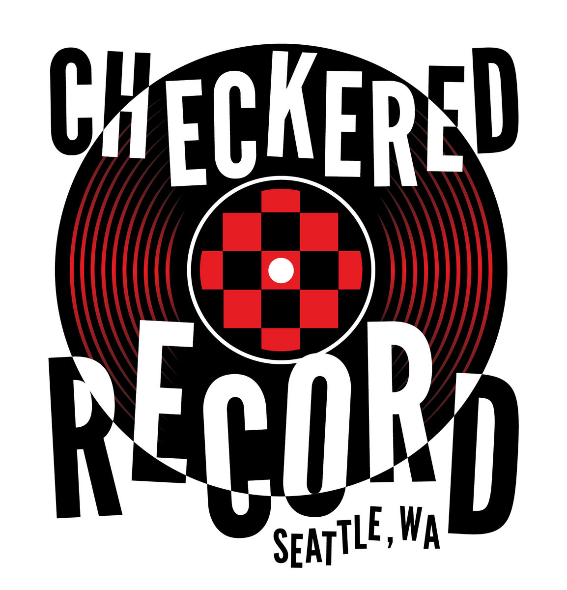 Checkered Record logo
